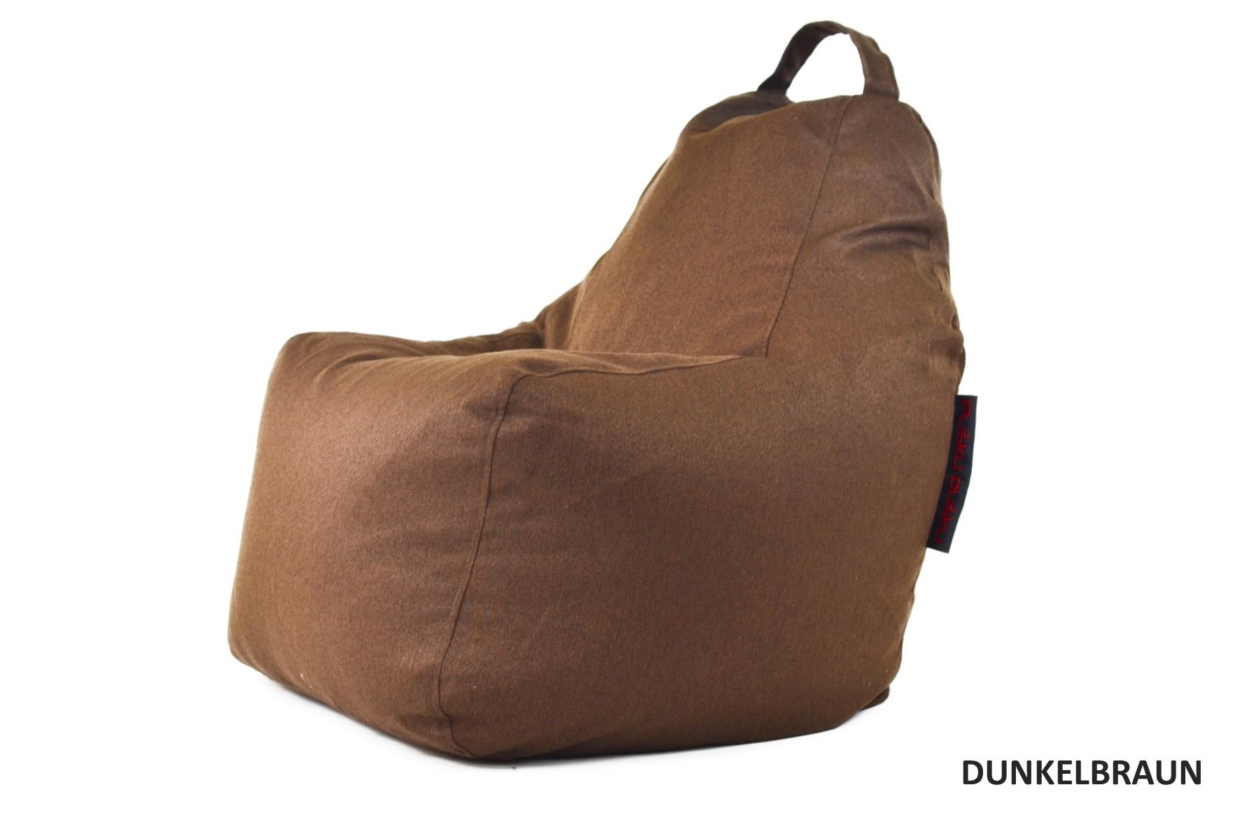 Sitzsack Wohnzimmer braun günstig kaufen