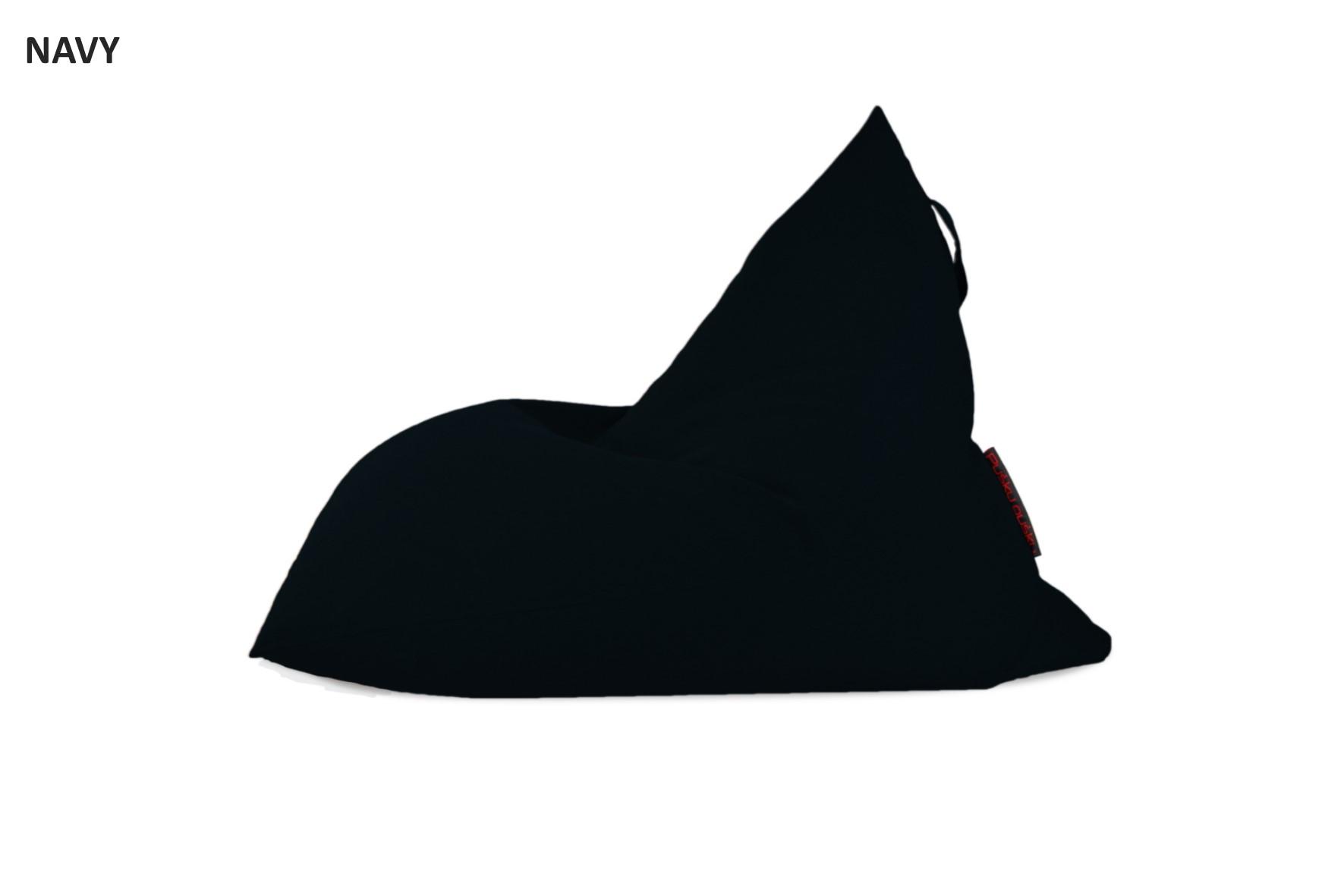 Boden Sitzkissen groß schwarz