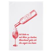 Küchenhandtuch „Mit Wein“ – Stilvoll genießen & praktisch im Alltag