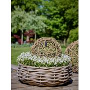 A2 Living Rattan Pflanzkorb – Natürliche Eleganz für dein Zuhause Ø50 cm