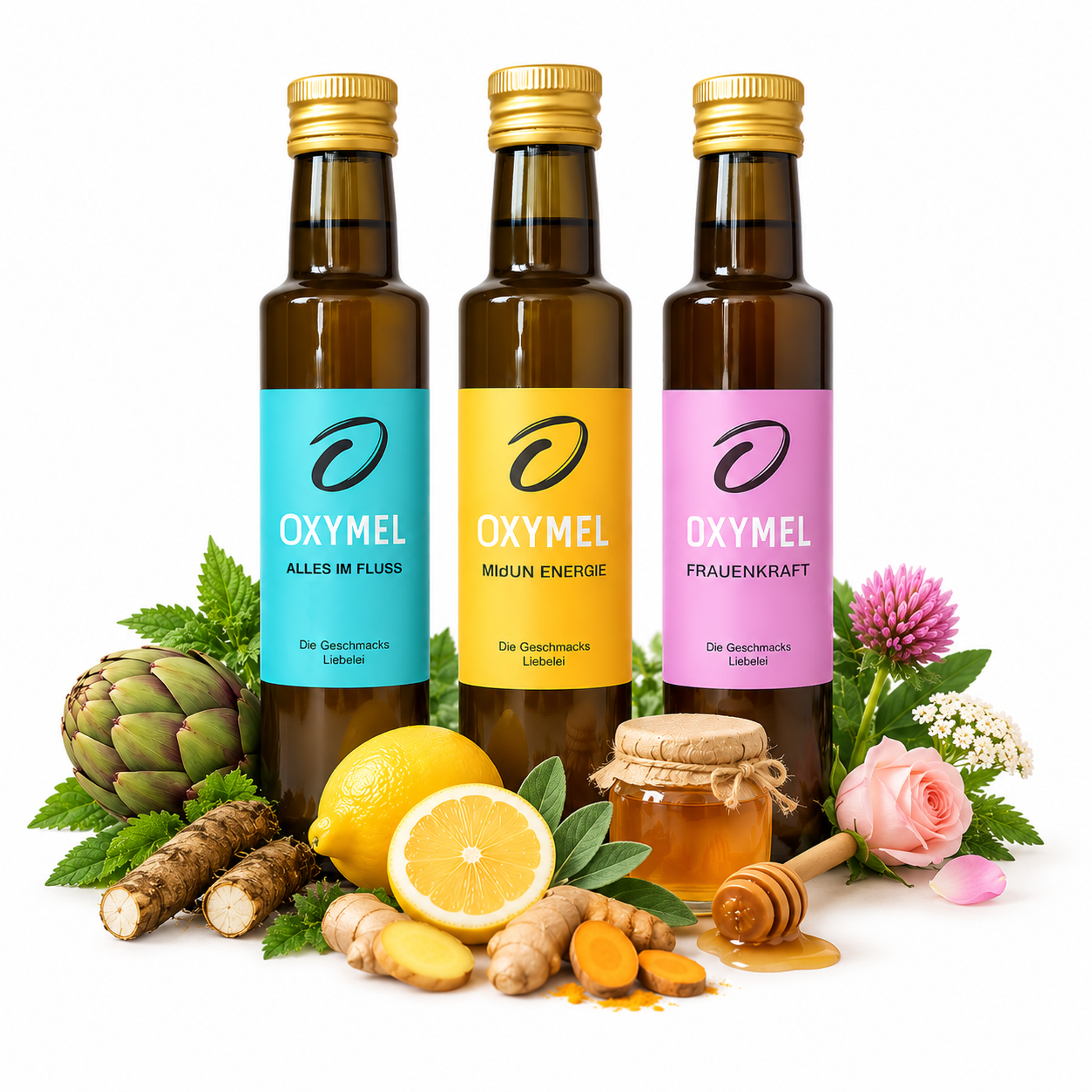  Oxymel Probierpaket – 3 Sorten