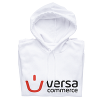 Hoodie, weiß