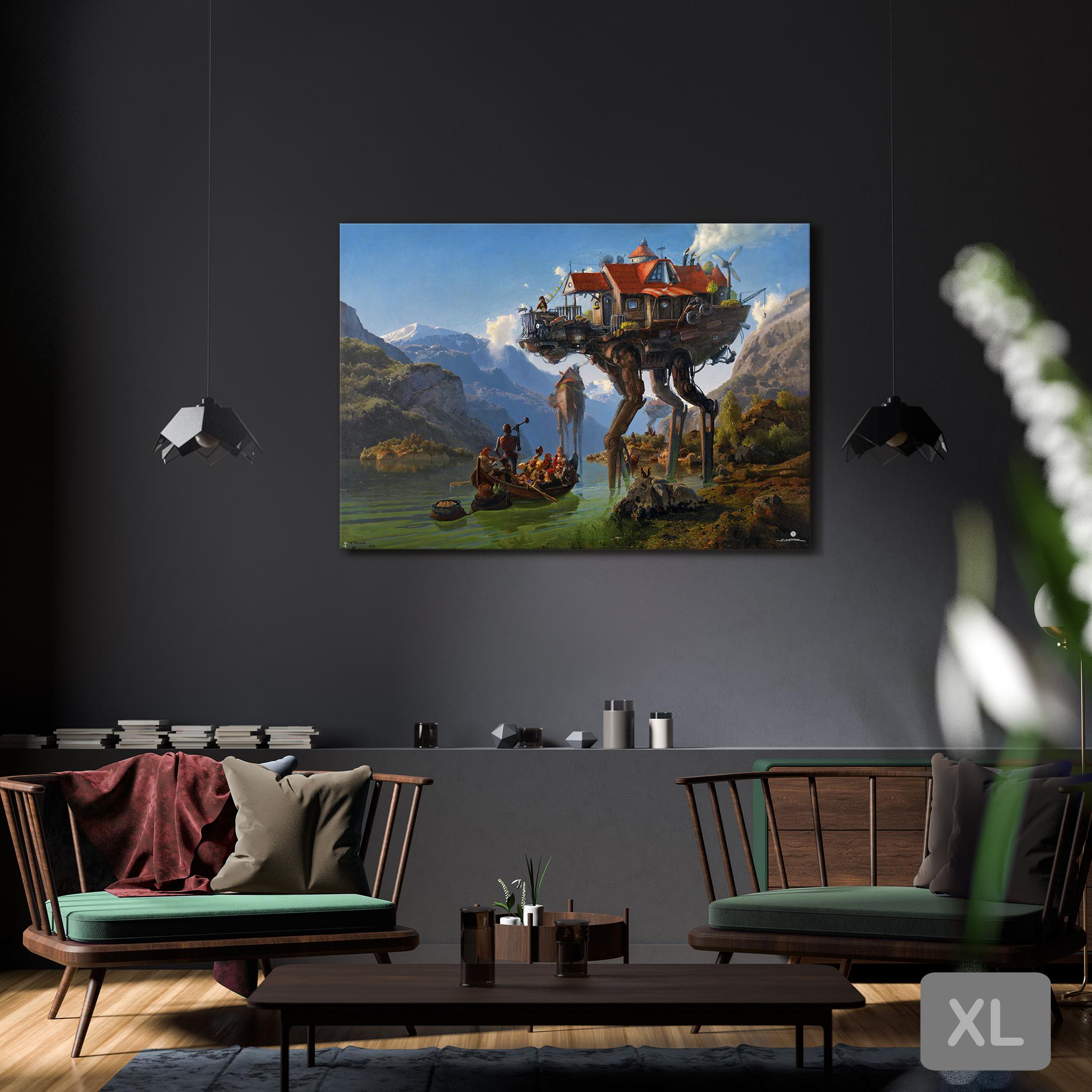Läufer der Apokalypse - Leinwandbild