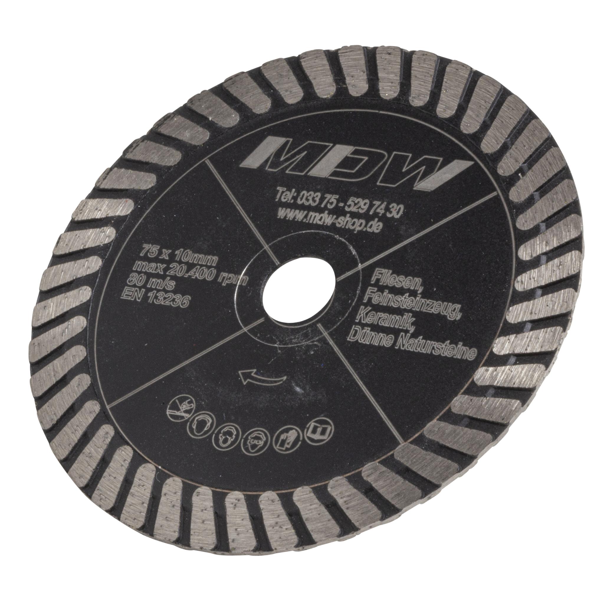 Diamanttrennscheibe 500 x 25,4 mm Feinsteinzeug Keramik