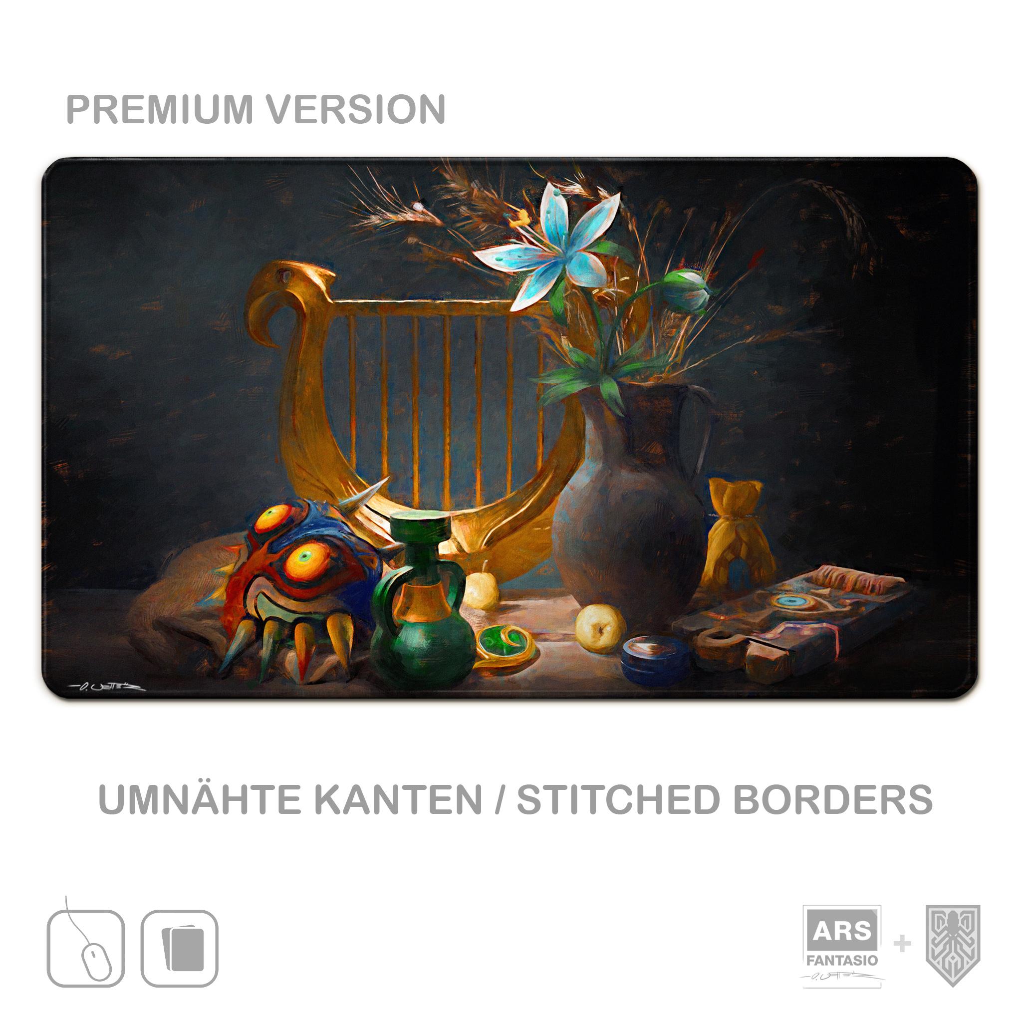 Zelda Items an Stillleben - TCG Playmat