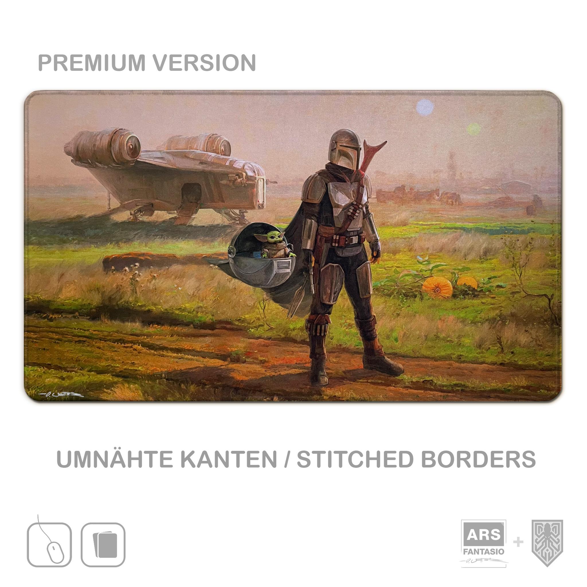 Mandalorian on unknown Planet - TCG Playmat