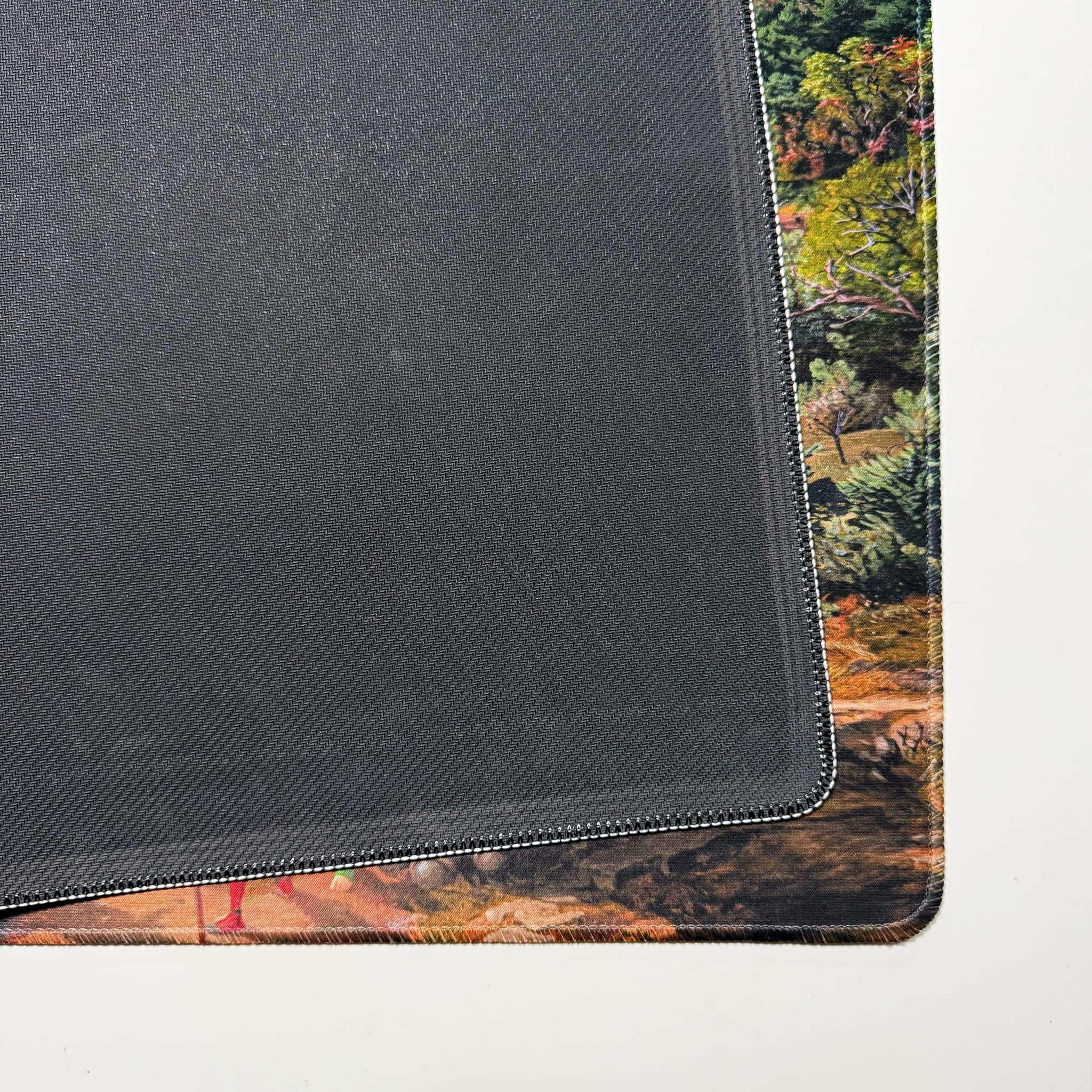 Flying Bisons over Black Forest - Gaming Mousepad