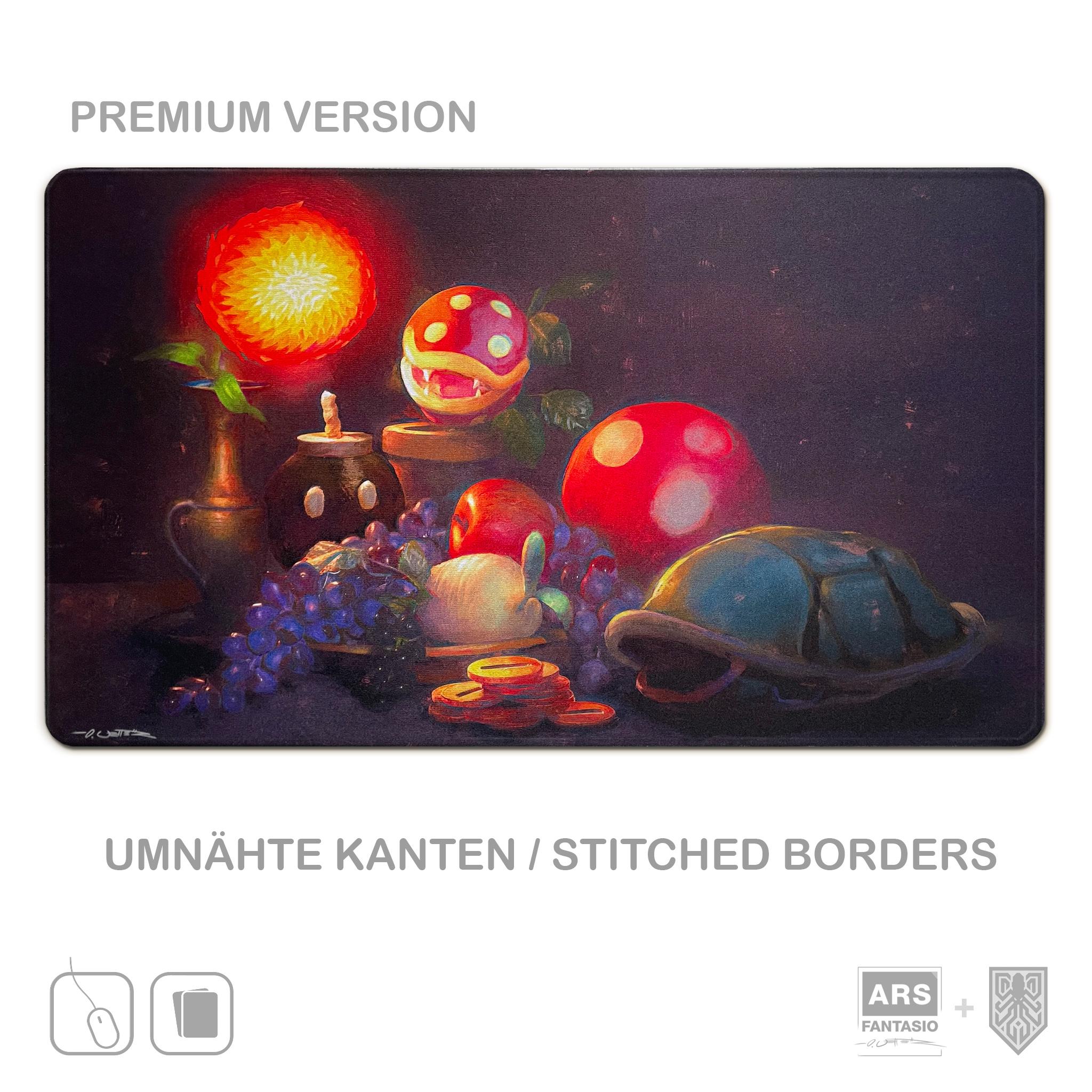 Super Mario an Stillleben - TCG Playmat