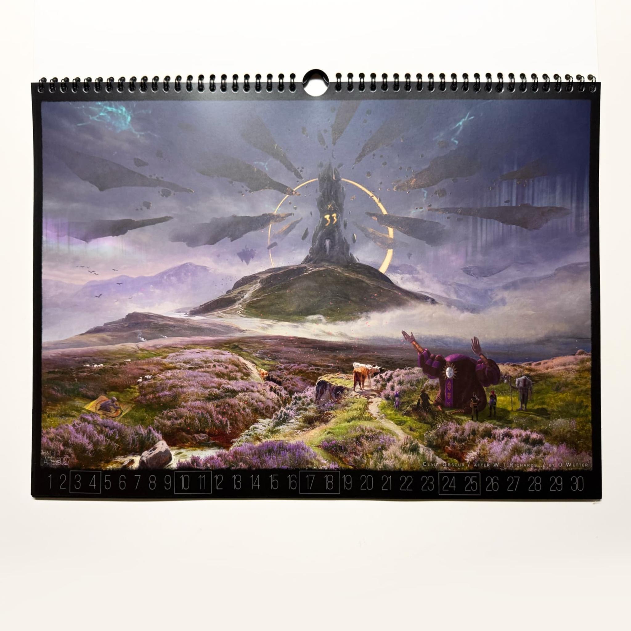 Ars Fantasio Landschafts Kalender 2027