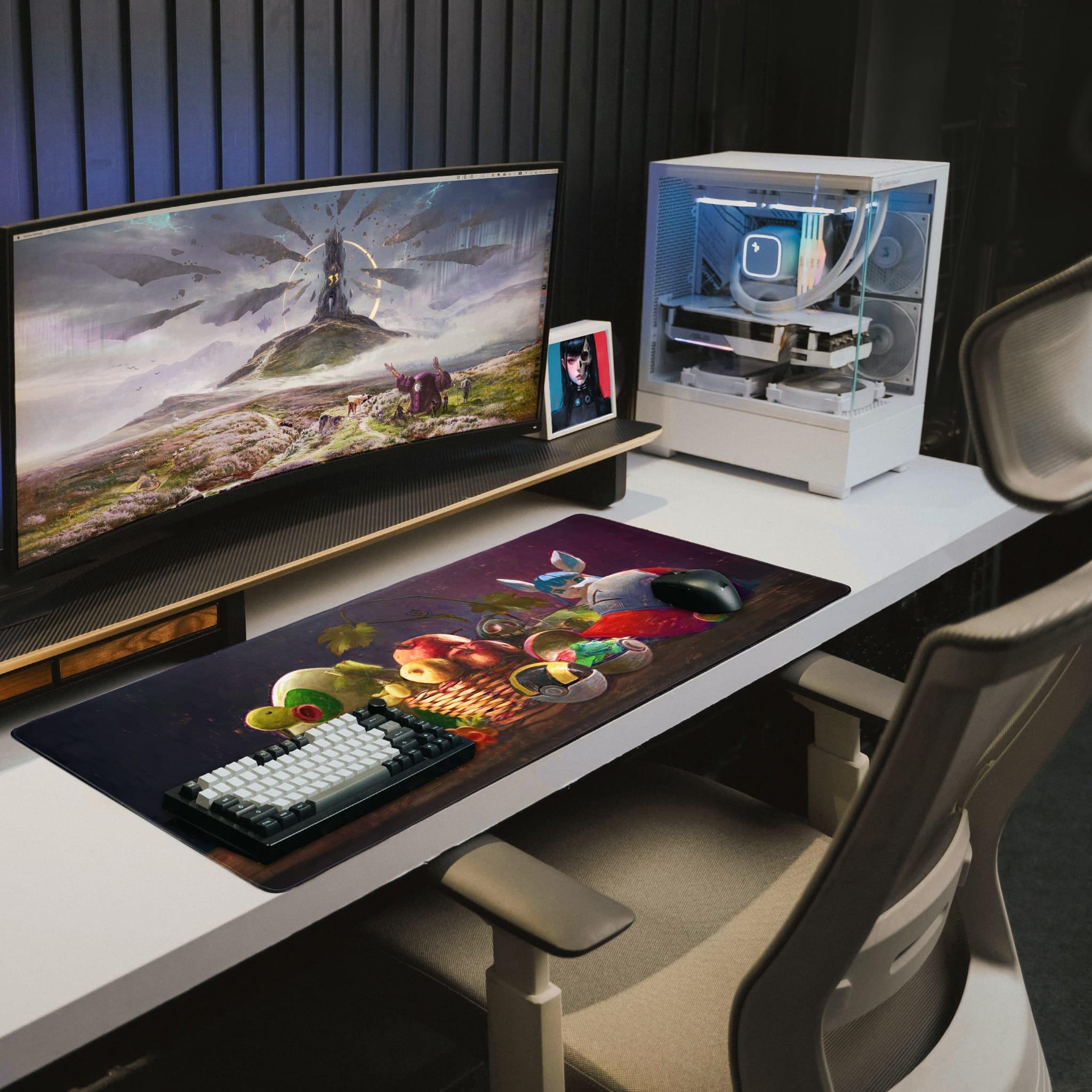 Pokemon / 4 Jahreszeiten - Gaming Mousepad