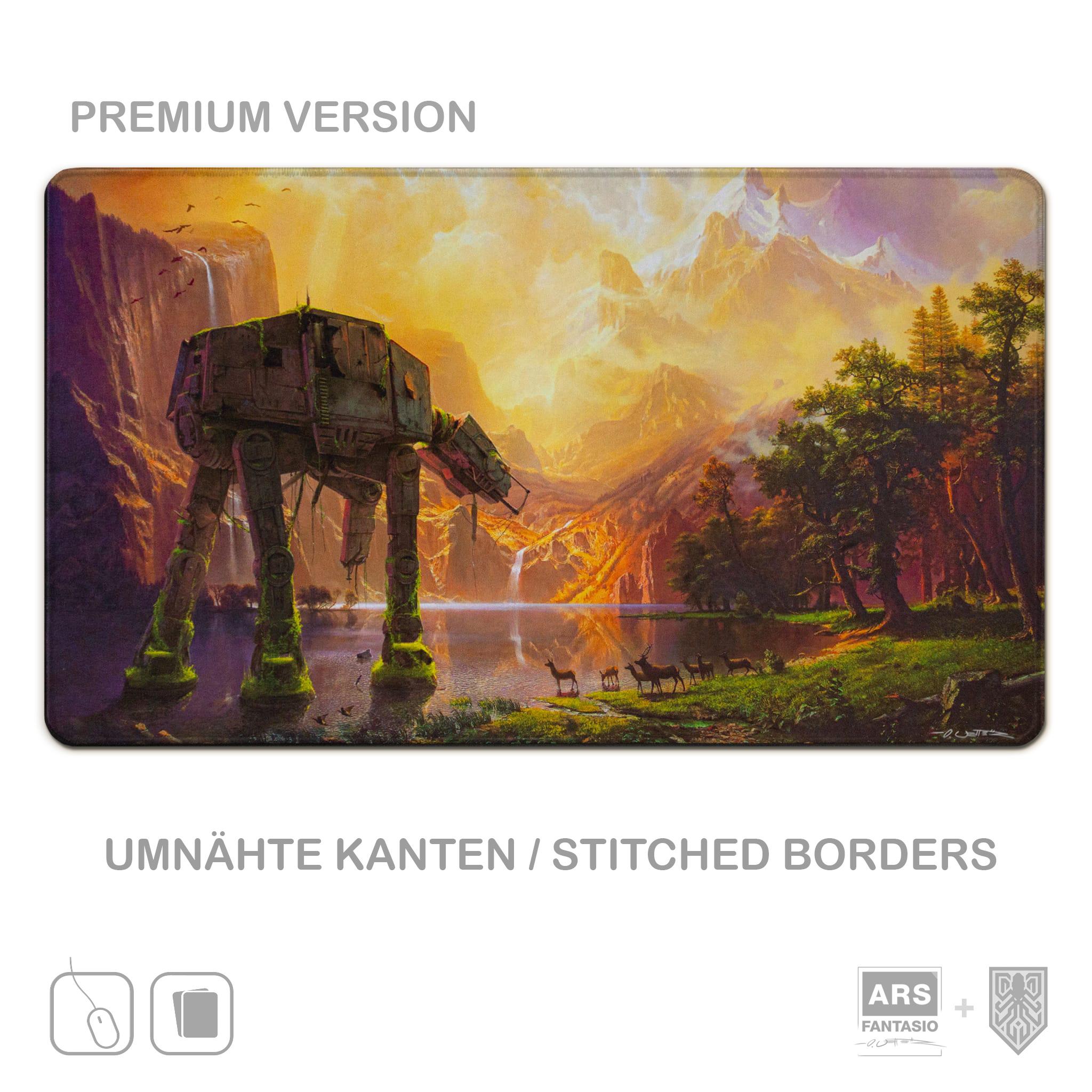3-Legged Walker among the Sierra Nevada- TCG Playmat