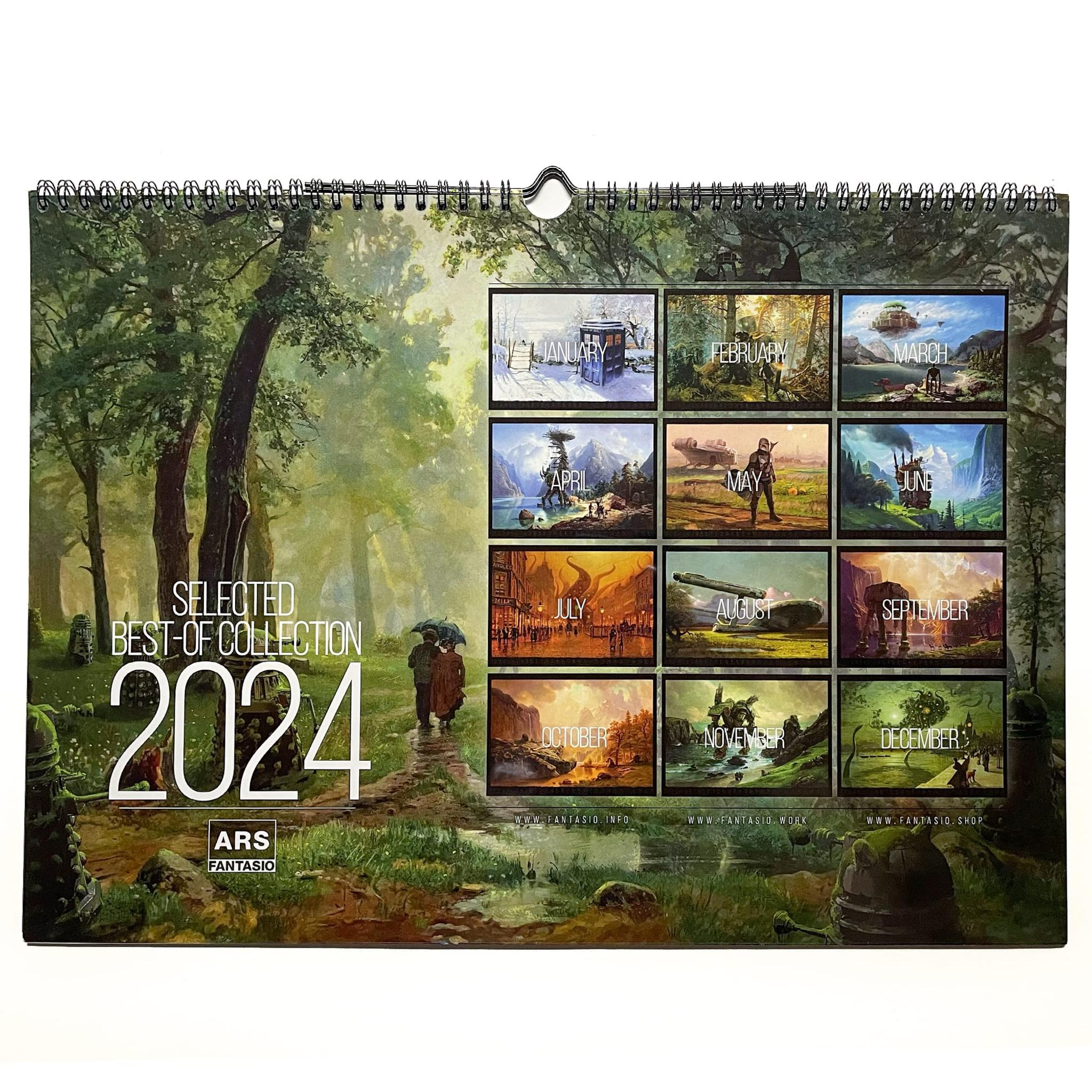 Ars Fantasio - Best of - Landschafts Kalender 2024