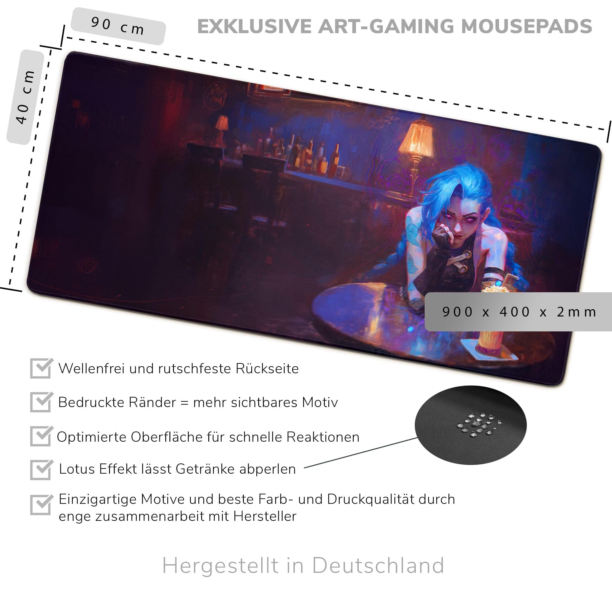 Milkshake Serie Jinx - Gaming Mousepad