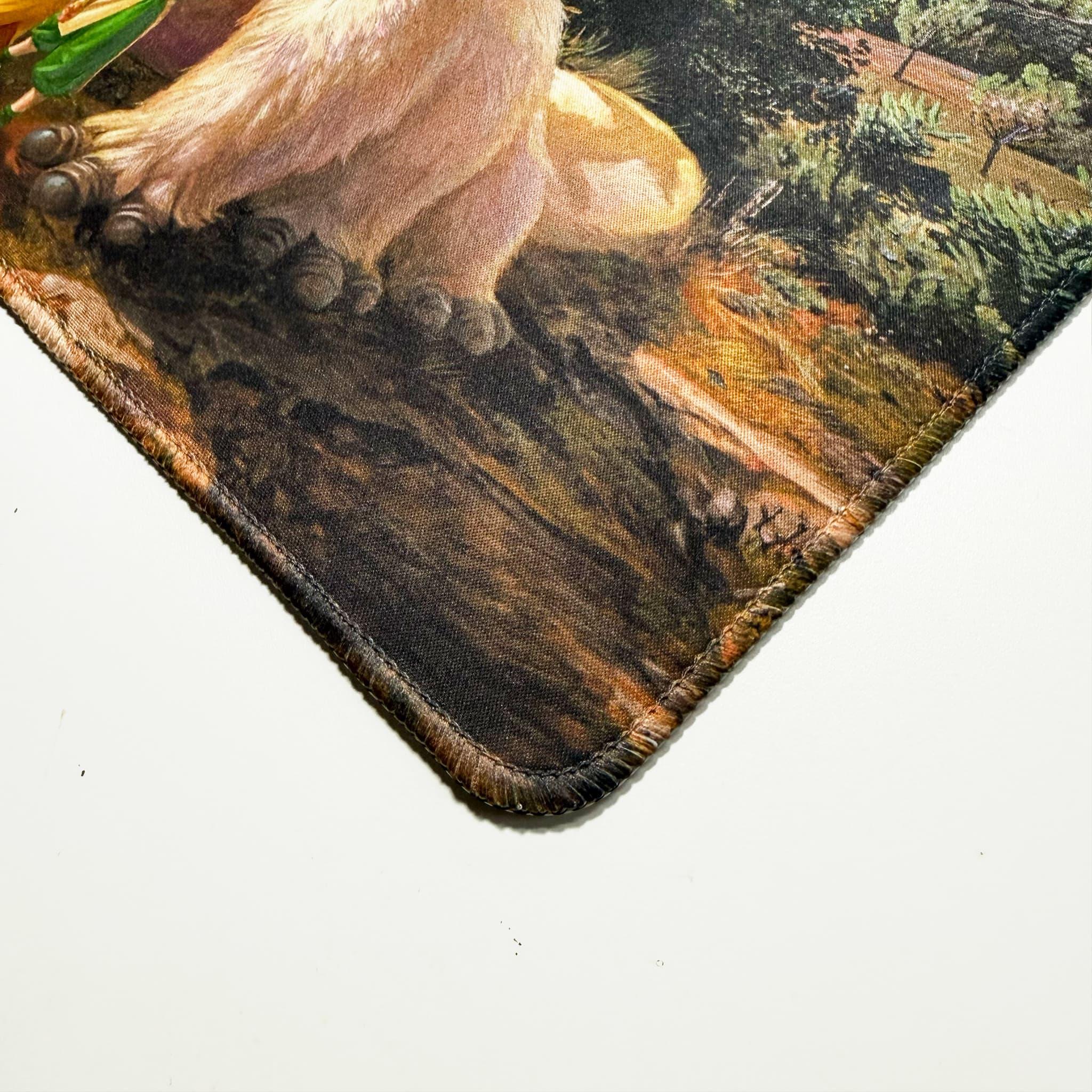 Flying Bisons over Black Forest - Gaming Mousepad