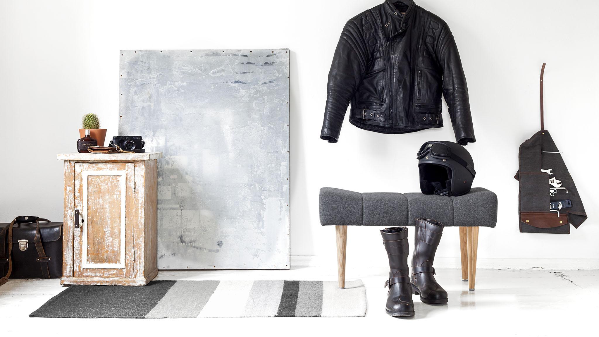 Sitzhocker Flur skandinavisches Design