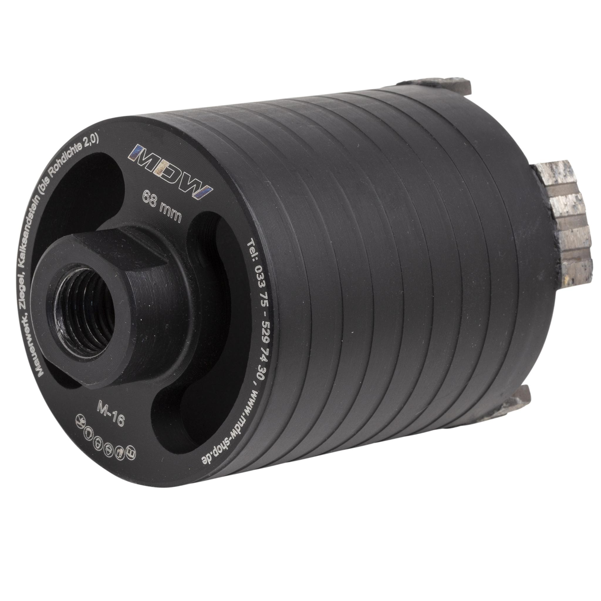 Diamant Dosensenker 82 Mm – Kernbohrkrone Mit SDS-Plus Adapter, Zentrierbohrer, Für Beton, Kalksandstein, Ytong, Mauerwerk, Inkl. Entnahmekeil, 1500-3000 U/min