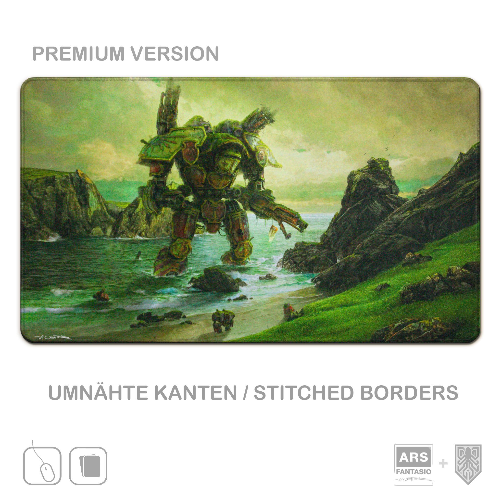 Stranded Warlord Titan- TCG Playmat