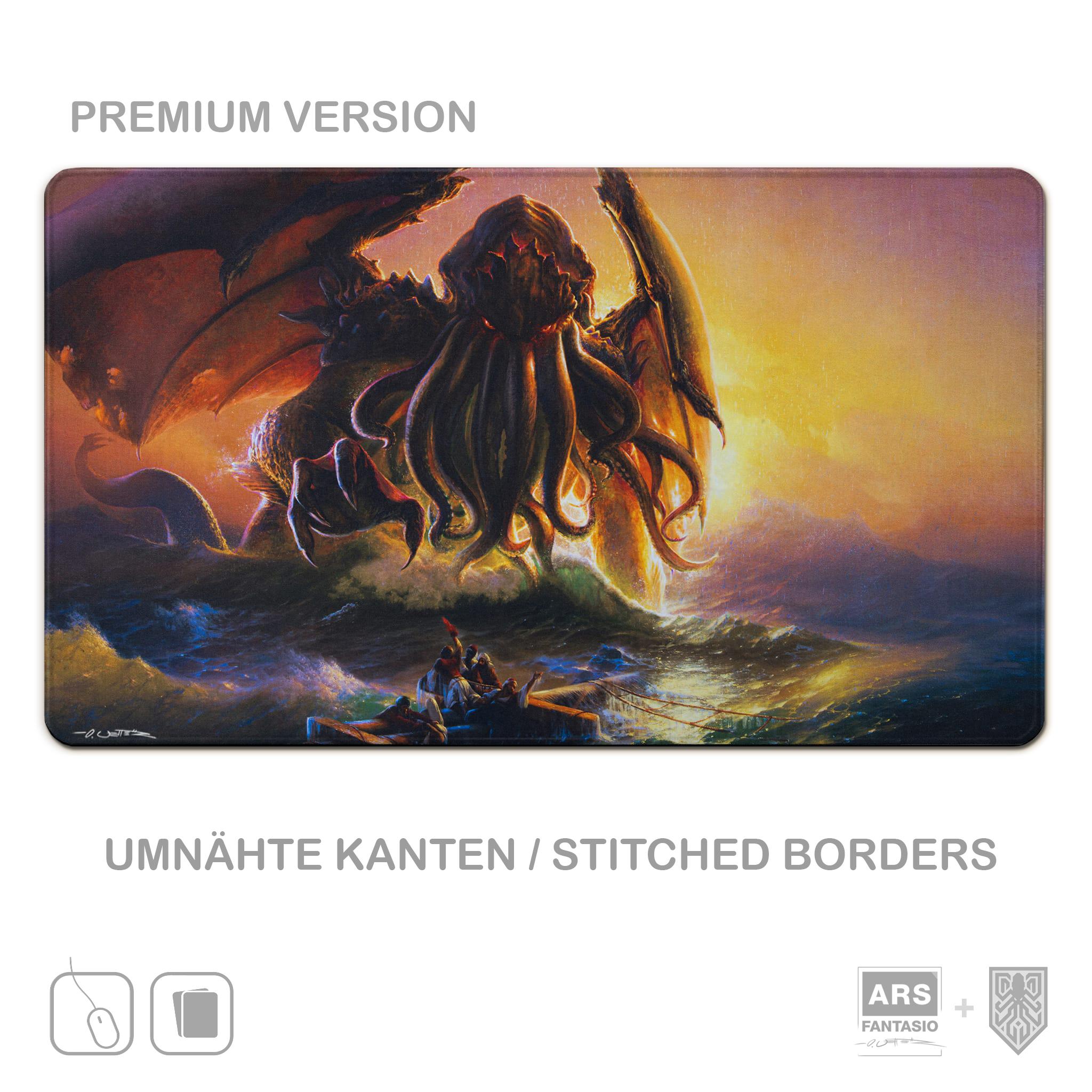 Cthulhu and the Ninth Wave - TCG Playmat