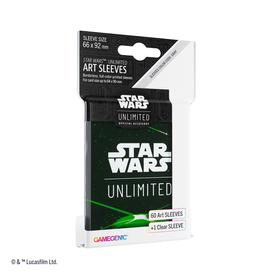 Star Wars: Unlimited - Art Sleeves - Card Back Green | GAMEGEN!C | Artikelnummer: 4251715415351
