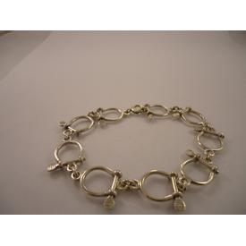 Maritimes Schäkelarmband, in echt 925 Silber  |  | Artikelnummer: 127087059