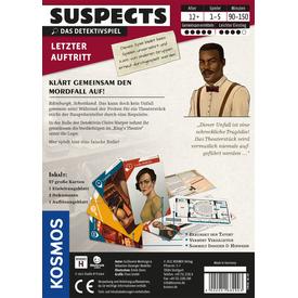 Suspects: Letzter Auftritt | Kosmos | Artikelnummer: 4002051682903