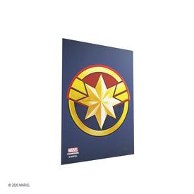 Marvel Champions Sleeves - Captain Marvel | GAMEGEN!C | Artikelnummer: 4251715409572
