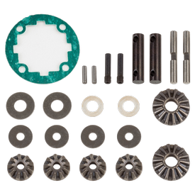 Team Associated Rival MT10 Front or Rear Differential Rebuild Kit |  | Artikelnummer: AE25810