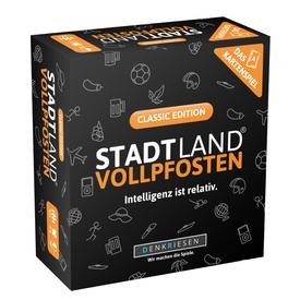 STADT LAND VOLLPFOSTEN: Das Kartenspiel – Classic Edition | DENKRIESEN | Artikelnummer: 4260528090518