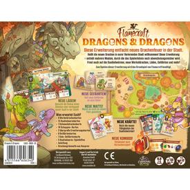 Flamecraft - Dragons & Dragons | Cardboard Alchemy - Erweiterung - voraussichtlich lieferbar ab September 2026 | Artikelnummer: 4015566606340