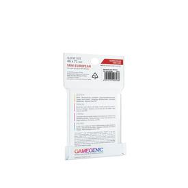 MATTE Mini European-Sized Boardgame Sleeves 46 x • 71 mm • Clear | Farbcode Ruby - GAMEGEN!C | Artikelnummer: 4251715403136