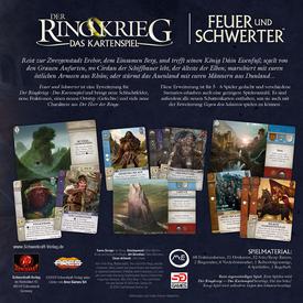 Der Ringkrieg - Das Kartenspiel: Feuer und Schwerter | Schwerkraft-Verlag - Erweiterung | Artikelnummer: 4260370823111