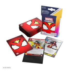 Marvel Champions Sleeves - Spider-Woman | GAMEGEN!C | Artikelnummer: 4251715411834