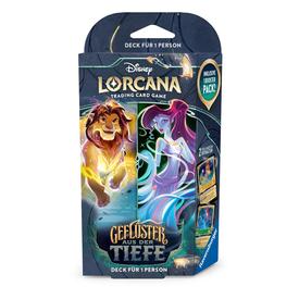 Disney Lorcana - Geflüster aus der Tiefe Starter Deck - Bernstein & Smaragd | Ravensburger | Artikelnummer: 4050368987730