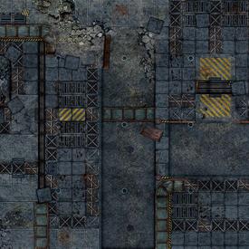 Playmat - Star Wars: Shatterpoint - Fallen City | Playmats | Artikelnummer: 5907737300142