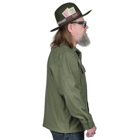 New Field Shirt | Cotton Sateen Olive | Size Large | Sample Sale | Artikelnummer: 5120-6031-6124