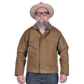 Blubaugh N1 Deck Jacket | Waxed | Olive Brown | Artikelnummer: 1657-5553-0507