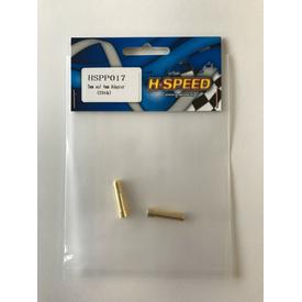 H Speed 5mm auf 4mm Goldkontakt-Adapter (2Stk) HSPP017 |  | Artikelnummer: HSPP017
