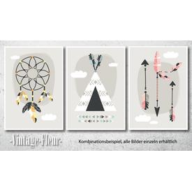 Kinderzimmer Wandbild, Poster A4 / A3, Pfeil  |  | Artikelnummer: 119139943