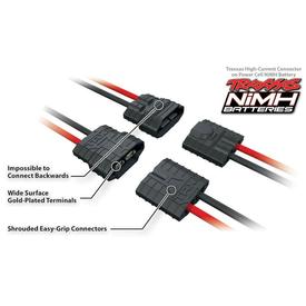 Power Cell Serie 4 NiMH 7-Zellen Stick 4200mAh 8,4V TRAXXAS mit iD-Stecker (L159xH26xB48mm) | z.b. für TRX-4 Defender | Artikelnummer: TRX2950X