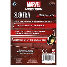 Marvel Champions: Das Kartenspiel – Elektra | Fantasy Flight Games - voraussichtlich lieferbar ab November 2026 | Artikelnummer: 0841333138868
