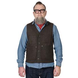JK Vest | Tommy Wool | Brown | FW SPECIAL | ARCHIVE-STYLES | Artikelnummer: 0687-2148-6061