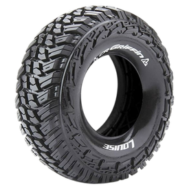 CR-Griffin 1.9 Reifen supersoft mit Einlage (2) LOUISE 1/10 Crawler (H119xB46mm) |  | Artikelnummer: LOUT3230VI