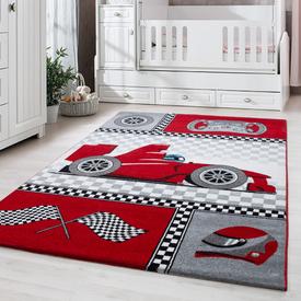 Kids Teppich 160 x 230 cm rot |  | Artikelnummer: KIDS1602300460RED