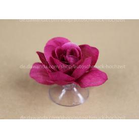 Burgund Rosen Hochzeitsauto Dekoration Minirosen  |  | Artikelnummer: 93205615