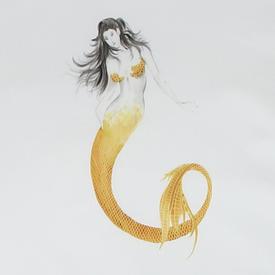 Satin Bettwäsche Mermaid | 160x210cm | Artikelnummer: 50.361.17