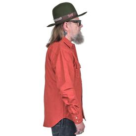 Cowboy Shirt | Cotton Linen | International Orange | Artikelnummer: 1140-3537-6671