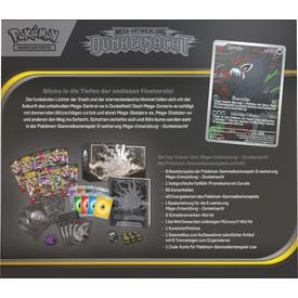 Pokémon Top-Trainer-Box Mega-Entwicklung Dunkelnacht | voraussichtlich lieferbar ab 17.07.2026 | Artikelnummer: 0196214142152