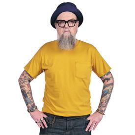 Pocket Tee | Made in USA | Gold | Artikelnummer: 7784-4355-5715