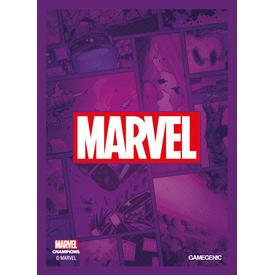 MARVEL CHAMPIONS Art-Sleeves - Marvel Purple | Farbcode Grau - GAMEGEN!C - 66 x 91 mm | Artikelnummer: 4251715409794