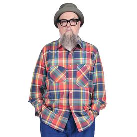 inspector Shirt | Madras | Size XL | Sample Sale | Artikelnummer: 5546-7377-3406